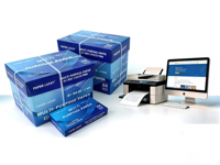 ROCO Papier A4 de qualité supérieure pour copie, poids de 80g, couleur blanche standard, 80g A4
