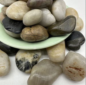 Vente directe d'usine de galets naturels et polis, roches paysagères, pierres de jardin, prix de gros les plus bas - Product Image 4