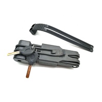 Accessoires pour vélo électrique, cadenas en acier pliable pour vélo, antivol, sécurité intelligente, cadenas pour vélo de montagne