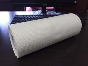 Rouleau de <span class=keywords><strong>serviette</strong></span> jetable en papier biologique, 1000 pièces, 28GSM, grand rouleau de papier <span class=keywords><strong>toilette</strong></span> pour la cuisine ou la salle de bains - Product Image 2