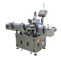 Machine d'étiquetage automatique multifonctionnelle pour bouteilles rondes et carrées, applicateur d'étiquettes pour bouteilles en plastique