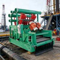 Système de contrôle des solides pour nettoyeur de boue de forage pétrolier DONGJIANG, haute efficacité, avec pompe à moteur et contrôle PLC