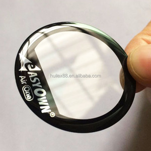 Tùy chỉnh 1mm 2mm thông minh mặc xem kính bước Kính xem Bìa lụa màn hình màu đen vòng ngoài - Product Image 1