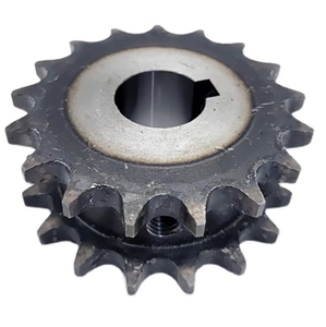 45 thép Đĩa xích phẳng 6 phút 1 inch 12a-2/16a-2 răng Xích Đôi 10 răng ISO tiêu chuẩn dập tắt tần số cao - Product Image 1