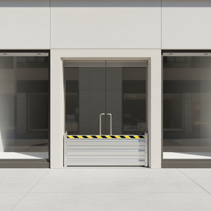 Barriera Anti-Allagamento in Alluminio Smontabile a Installazione Rapida, Spessore 50mm, Riflettente, per Casa, Negozio, Seminterrato, Ingresso, Protezione da Pioggia e Allagamenti - Product Image 2