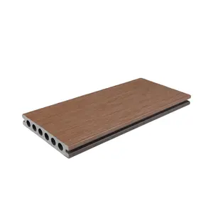 Hout uitziende composiet wpc plastic hout decking voor outdoor yard