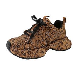 Baskets Chunky Scintillantes à Strass Réfléchissants pour Femme, Chaussures de Soirée Bling Bling, Grande Taille 42 - Product Image 3