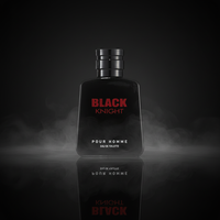 Parfum pour homme Black Knight, best-seller, parfum léger longue durée, notes boisées marines de patchouli