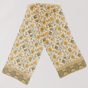 Spring Paisley Floral Print Scarf Lightweight Chiffon Neck <b>Wrap</b> Vintage Style <b>Shawl</b> for Women Multi-Colors - Product Image 4