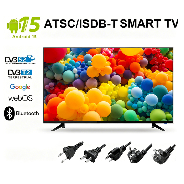 2026 Premium 65 Inch Mini LED 4K Smart Android TV 60Hz High Refresh Rate HDR1000 Home Cinema Television with Vidaa WebOS Wi-Fi