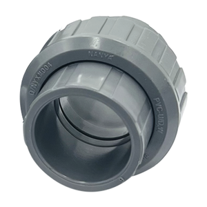Mejor <span class=keywords><strong>Precio</strong></span>: Unión de Tubería de <span class=keywords><strong>PVC</strong></span> de 2 Pulgadas (63mm) PN10 para Suministro de Agua, Accesorio de Tubería UPVC para Agricultura y Fontanería - Product Image 1