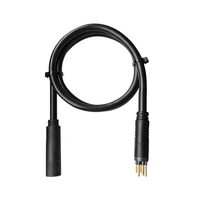 Câble d'extension de moteur de vélo électrique 9 broches, connecteur femelle à mâle, câbles de moteur de vélo électrique pour accessoires de vélo électrique, 1m