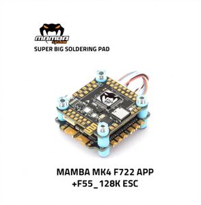 <span class=keywords><strong>MAMBA</strong></span> MK4 Stack <span class=keywords><strong>F722</strong></span> <span class=keywords><strong>APP</strong></span> ชุดควบคุมการบิน BLHeli_32 F45 F55 F65_128K 4in1 Brushless ESC DSHO1200 สำหรับโดรน FPV FXB - Product Image 2