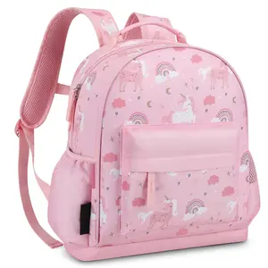 Mochila para niños pequeños, precio al por mayor, impermeable, ligera, Mini mochila para niños, bonitas mochilas escolares de unicornio para preescolar