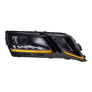Faro Anteriore per Auto <span class=keywords><strong>Skoda</strong></span> <span class=keywords><strong>Octavia</strong></span> 2017-2019, Gruppo Ottico Modificato con Indicatore di Direzione Dinamico e Freno a LED, 12V 6000K - Product Image 6