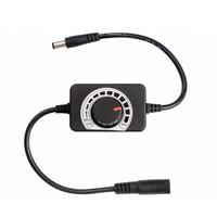 Minicontrolador de interruptor de atenuación en línea para tira de luces LED de un solo Color, DC12V 24V