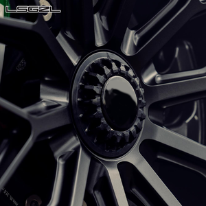 Jantes monobloc brillantes noires de 19, 20, 21, 22, 24, 26 pouces en 5x114.3, 5x112, 5x130 pour Ferrari 458, 990, Classe G, <span class=keywords><strong>Maclaren</strong></span> 720S - Product Image 3