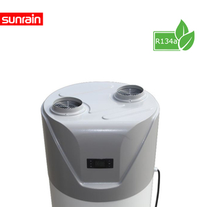 Sunrain 2024 200L 250L 300L Temperatura caliente Alta calidad Doméstico Todo en uno Fuente de aire Bomba de calor Caldera de agua híbrida - Product Image 3