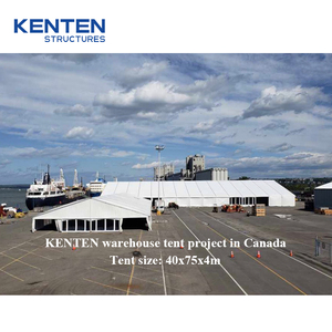 Cường độ cao 36m x 54m Lều 30m Khoảng kho tent4000 tạm thời kho Cấu trúc kim loại - Product Image 5