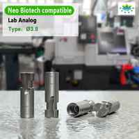 Accessoires de production d'abutments dentaires analogiques Neo Biotech Fixture Lab pour systèmes de marques coréennes et européennes en stock