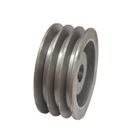 Poulie à courroie trapézoïdale en fonte à gorge en V B 200 X 3B |   Poulie à 3 rainures pour courroie |   Poulie de moteur OEM robuste pour la transmission de puissance