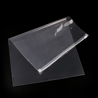 Qualité PE PVC Bio Dégradable T-shirt Sac OEM Imprimé Curseur Zip Emballage Fermeture Éclair Sac En Plastique Pour T-shirt Maillots De Bain Vêtements
