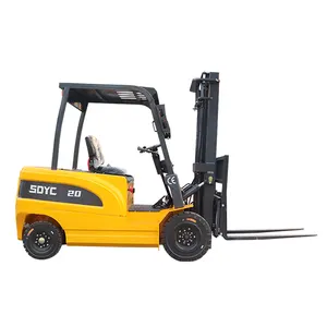 Cheap small material handling machine electric forklift 1.5 ton 3000 kg wheel mini battery forklift