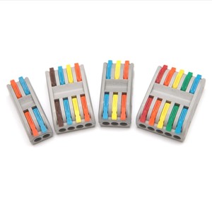 Dây nối 2 dòng trong 4 dòng ra đòn bẩy dây Splitter nhanh chóng kết nối thiết bị đầu cuối <span class=keywords><strong>Mini</strong></span> - Product Image 4