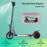 Trottinette Électrique Enfant Urbaine à Deux Roues Modèle Scolaire Pliable Suspension Intégrale Contrôle par Application Étanche Démarrage à une Seule Main