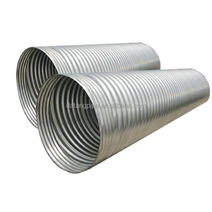 Grande diametro autostrada in acciaio zincato Tunnel del ponte sotterraneo tubo di drenaggio sotterraneo tubo di scarico tubo ondulato tubo sotterraneo - Product Image 3