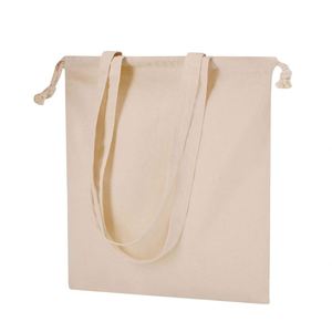 Bolsa de Compras de Algodón Ecológica con Estampado Digital, Estilo Casual, con Asas Ajustables para Uso Diario, Nueva Llegada - Product Image 4