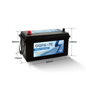 ベストセラーJIS <span class=keywords><strong>12V</strong></span> 100AhトラックバッテリーN120マリンバッテリー長寿命MFカーバッテリー - Product Image 5