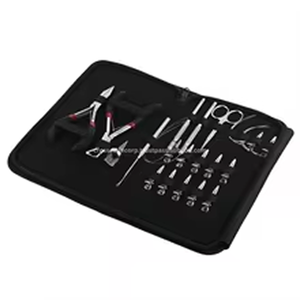 Kit de Herramientas de Alta Calidad para Aplicación de Extensiones de Cabello, Accesorios para Trenzado, Pinzas para Extensiones, Pinzas para Cabello, Herramientas de Seccionamiento, Tijeras para Hilos - Product Image 3
