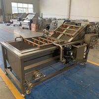 Machine à laver industrielle de dattes de légumes frais, de fruits, de nettoyage, de séchage et de traitement