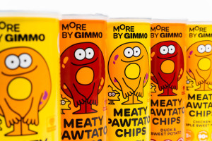 Tùy chỉnh in giấy kraft ống kín bao bì thực phẩm cho khoai tây chiên giòn thức ăn vật nuôi hình trụ hình trụ xi lanh - Product Image 4