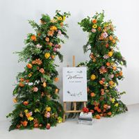 Décoration florale artificielle pour mariage, fleurs artificielles pour arche, fleurs d'ambiance, fleurs artificielles