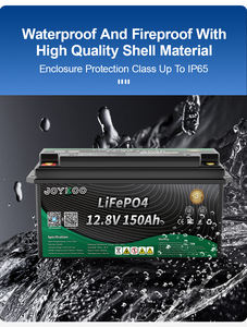 JOYKOO OEM ODM 12V150Ah 12.8v 150ah 12V baterai Lithium Ion isi ulang siklus dalam untuk sistem surya - Product Image 3