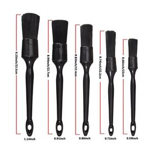 Juego de 5 Cepillos de Limpieza para Autos NIKO, para Limpieza Interior, Ranuras de Ruedas, Llantas, Tablero, Accesorios, Kit de Cepillos de Limpieza para Autos - Product Image 3