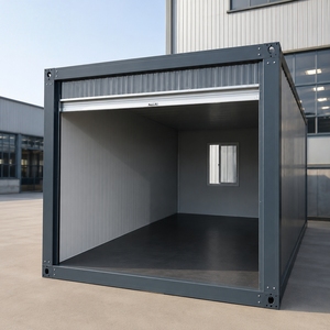 <span class=keywords><strong>Garaje</strong></span> Metálico Prefabricado Grande para 2 Autos, Material Personalizado, Cobertizo para Autos al Aire Libre con Alta Resistencia al Viento - Product Image 2