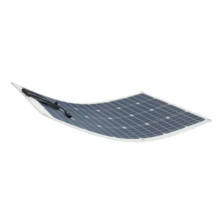 100W Semi Svman Flat monocrystalline silicone solar panel pakistan paneles solares flexibles half cell Solar Panels