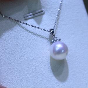 Natural Freshwater Edison <b>Pearl</b> Clover Pendant Strong Light S925 <b>Silver</b> Versatile Clavicle Chain Accessory for Daily <b>Necklace</b> - Product Image 3