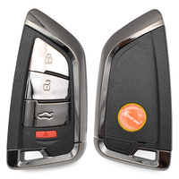 Clé de voiture universelle Xhorse XSKF21EN XM38 pour serrurier automobile, télécommande pliable de remplacement 315mhz 433mhz