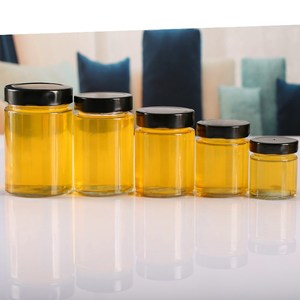 Barattoli di marmellata barattolo di vetro per la conservazione del miele cilindro all'ingrosso in vetro rotondo con coperchio per alimenti 100 <span class=keywords><strong>Ml</strong></span> 150 <span class=keywords><strong>Ml</strong></span> 220 <span class=keywords><strong>Ml</strong></span> 500 <span class=keywords><strong>Ml</strong></span> <span class=keywords><strong>cucina</strong></span> da campeggio - Product Image 2