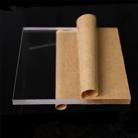 Plaque d'Acrylique Transparente Feuilles Verre Plastique, Plaque Acrylique Épaisseur 1,5 mm, Feuille d'Acrylique Transparente