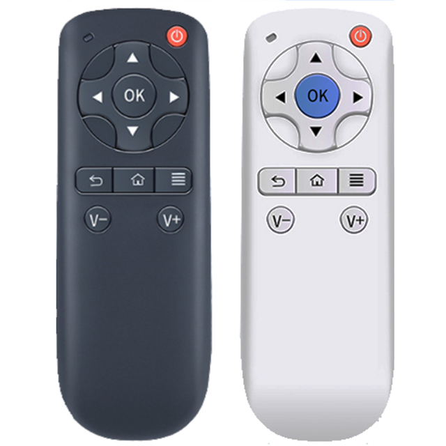 Customizable Universal Infrared Remote Control with Matte Finish for TV and Smart Home Devices