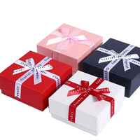 Cajas de Joyería de Cartón Rígido al por Mayor, Económicas, con Tapa y Base, Personalizadas con Logotipo, para Pulseras, de Papel Kraft Corrugado