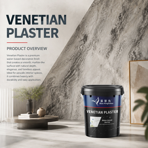 Blue Kingfisher Yeso Veneciano para Cine en Casa, Efecto Mármol, para Paredes de Salas de Cine y Suelos de Salas de Cine en Casa - Product Image 2