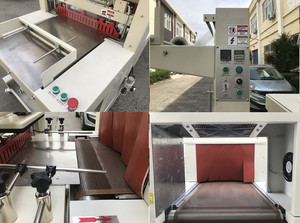 Bán tự động tay áo wrapper PE nhựa PE phim nhiệt nóng đường hầm chai nước thu nhỏ máy đóng gói - Product Image 6