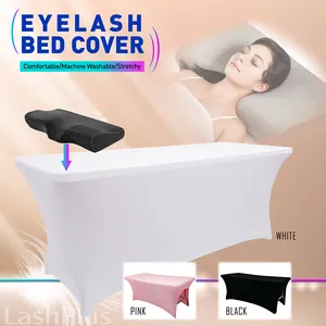 Bedding Set with Comforter Bed Sheet customized logo for eyelash Massage beauty salon beauty care wedding party