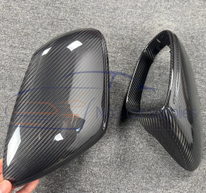 Coque de rétroviseur en fibre de carbone véritable de haute qualité <span class=keywords><strong>pour</strong></span> 911 Taycan 992 RHD - Product Image 2